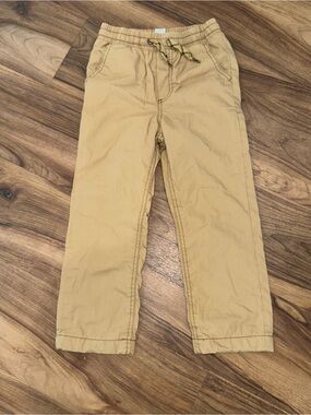 🌟3/$20 Bundle Item🌟Carter’s Boys Size 6 Lined Khaki Pants Pull On Elastic Waist